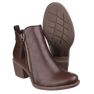 Dench Zip-Up Ankle Boot for Women