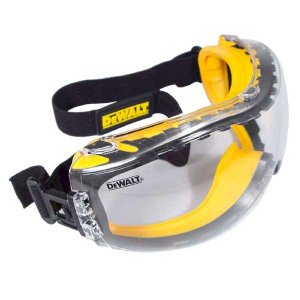 Dewalt Concealer Safety Goggle with Anti-Mist Coating