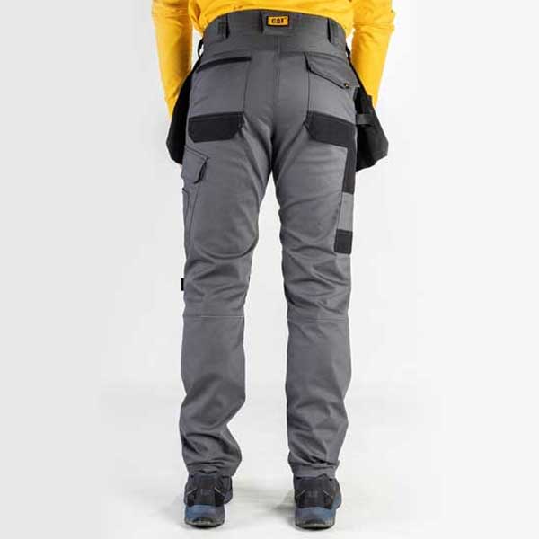 Durable Stretch Pocket Cargo Trousers for Men