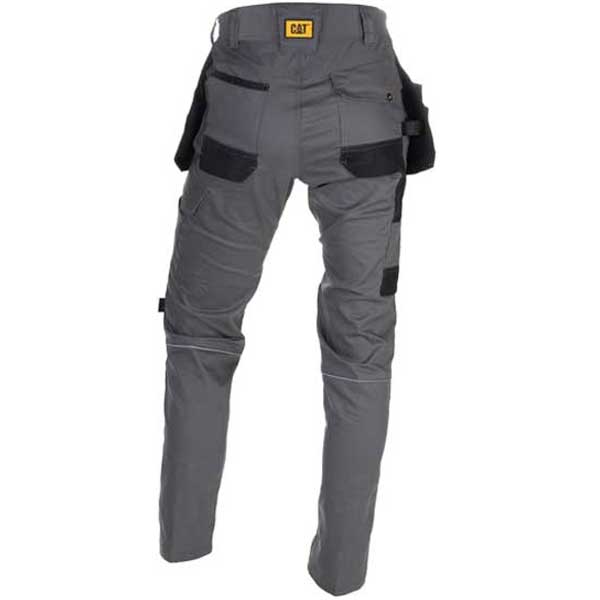 Durable Stretch Pocket Cargo Trousers for Men