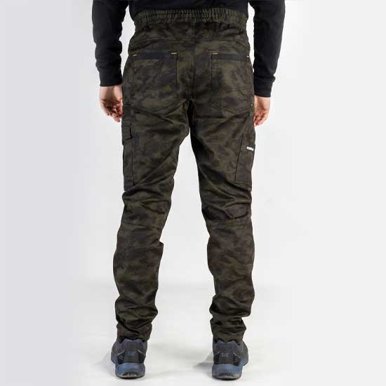 Dynamic Elastic Waist Work Trouser
