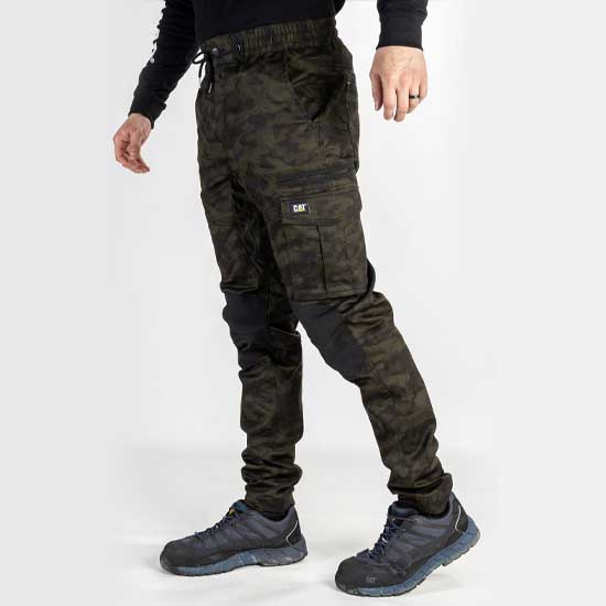 Dynamic Elastic Waist Work Trouser