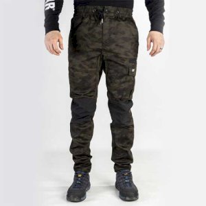 Dynamic Elastic Waist Work Trouser