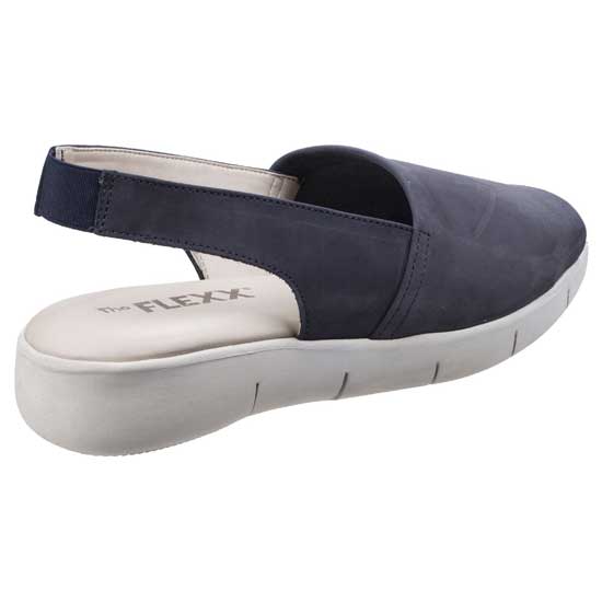 Easy Row Sandal in Soft Nubuck – Open Toe Design