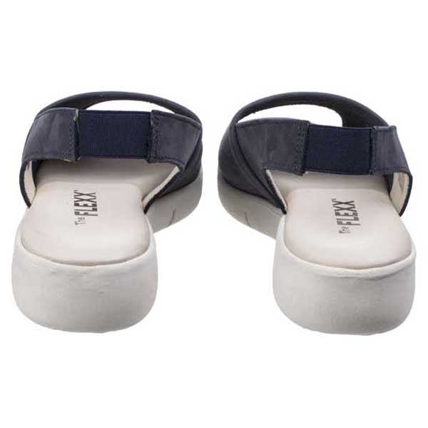 Easy Row Sandal in Soft Nubuck – Open Toe Design