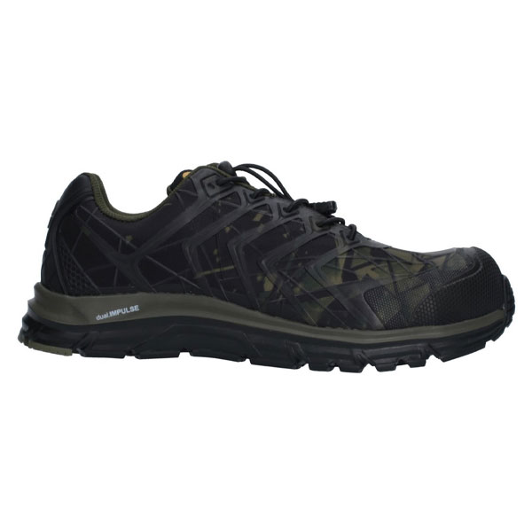 Energy Impulse Low Safety Shoe – Olive Green Comfort with Workplace Protection