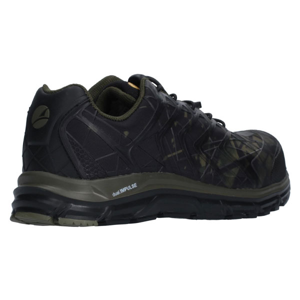 Energy Impulse Low Safety Shoe – Olive Green Comfort with Workplace Protection