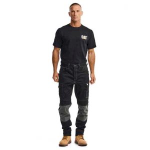 Essential Black Stretch Holster Knee Trousers