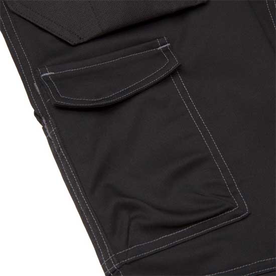 Essential Black Stretch Holster Knee Trousers