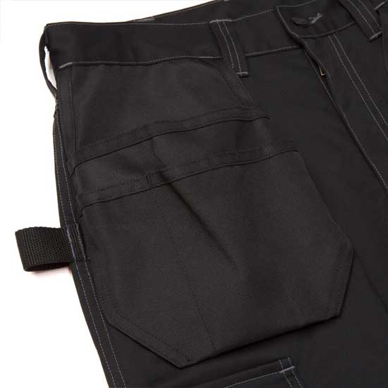 Essential Black Stretch Holster Knee Trousers