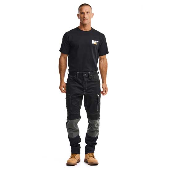 Essential Black Stretch Holster Knee Trousers