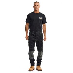 Essential Black Stretch Holster Knee Trousers