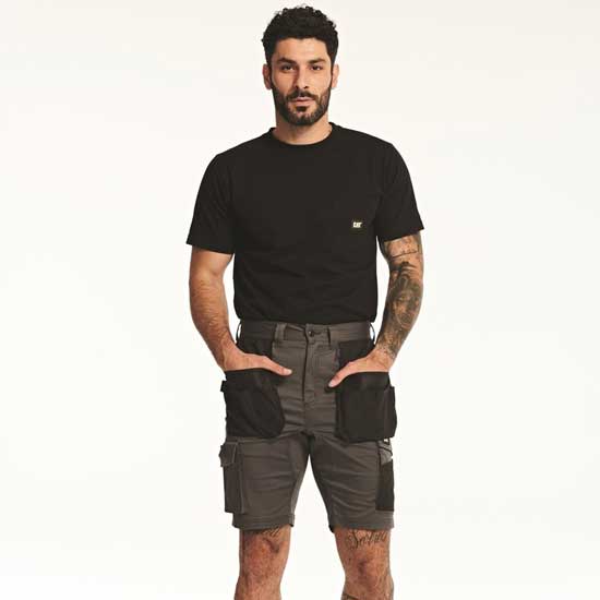 Essential Stretch Pocket Shorts Workday Comfort for Mens