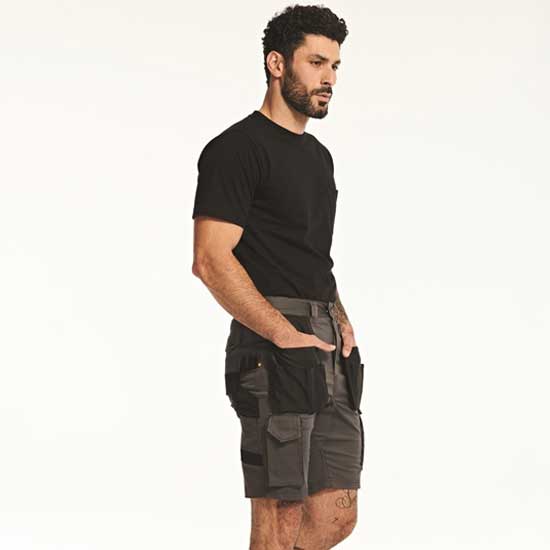 Essential Stretch Pocket Shorts Workday Comfort for Mens