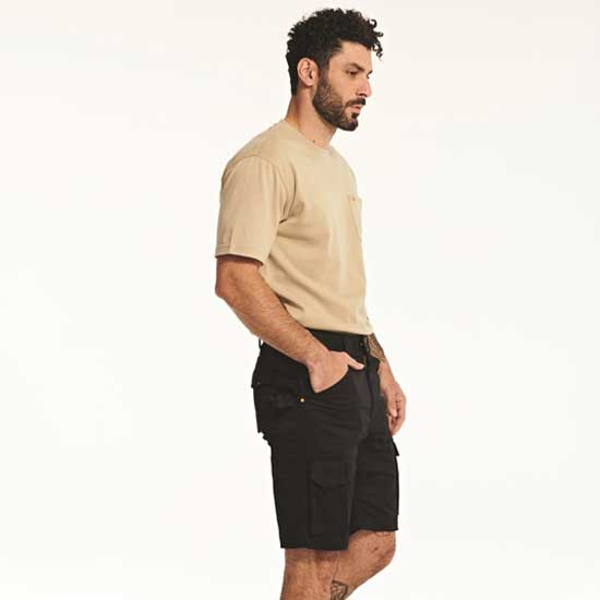 Essential Stretch Pocket Shorts Workday Comfort for Mens