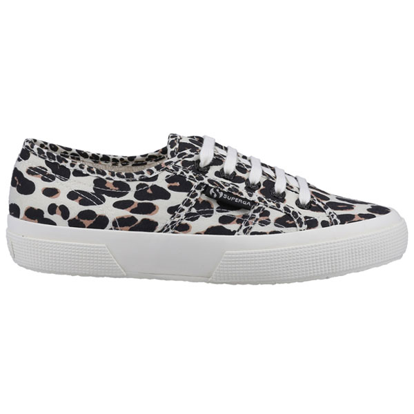 Everyday Trainer with Light Leopard Detailing