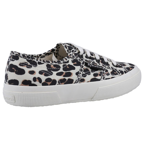 Everyday Trainer with Light Leopard Detailing