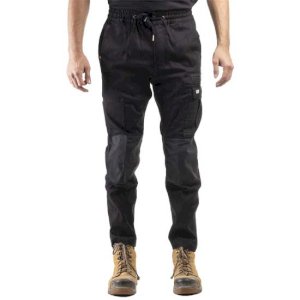Flexible Fit Work Trousers with Cargo Pockets