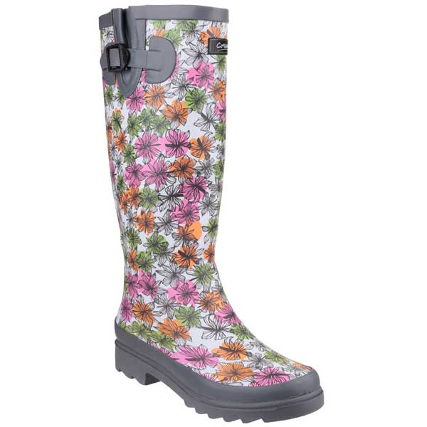 Flower Power Waterproof Boot