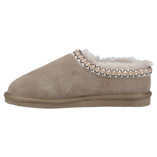 Foxmoor Sheepskin Lined Suede Slippers