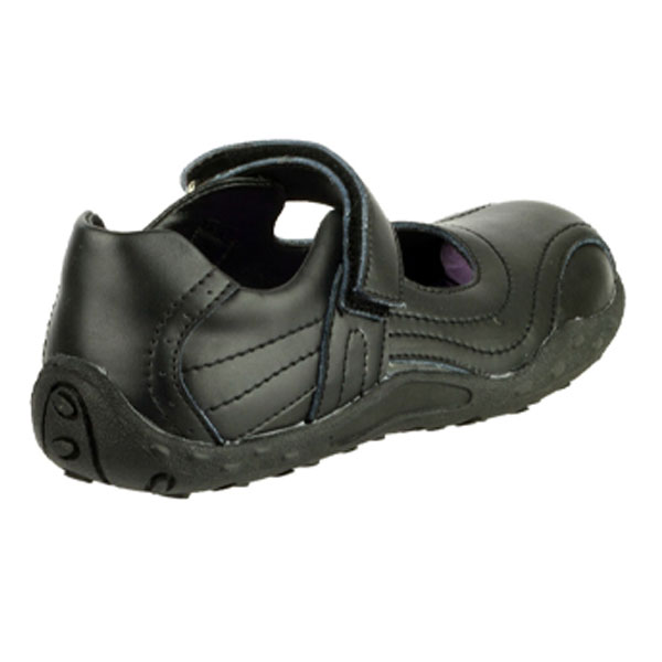 Freya  Fasten Strap School Shoe
