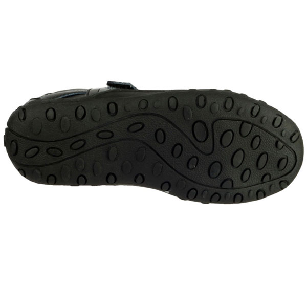 Freya  Fasten Strap School Shoe