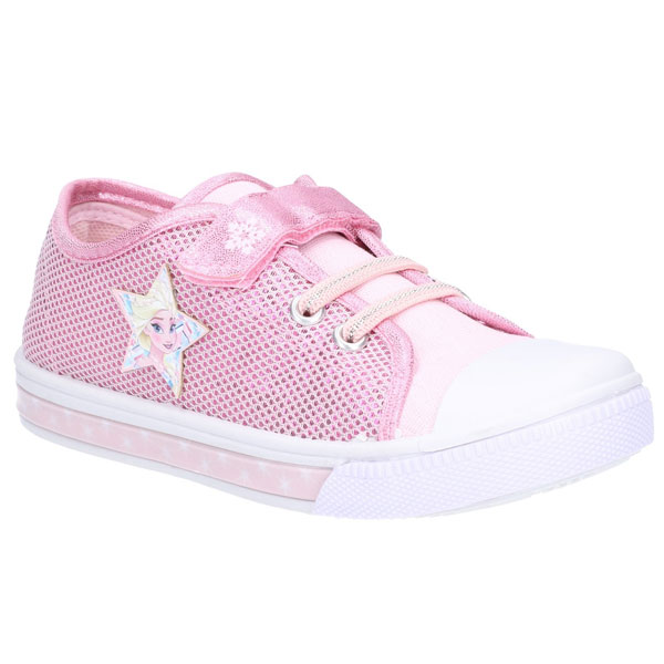 Frozen Low Sneakers for Girls – Touch Fastening