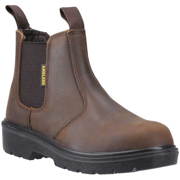 FS128 Lightweight Safety Dealer Boots(Brown)