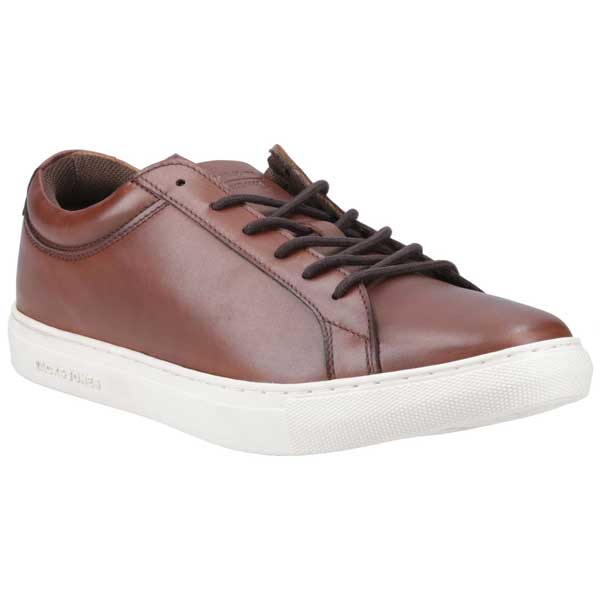 Galaxy Men’s Round Toe Leather Sneakers