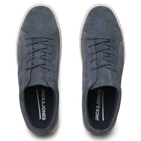 Soft Suede Trainers with Rubber Sole
