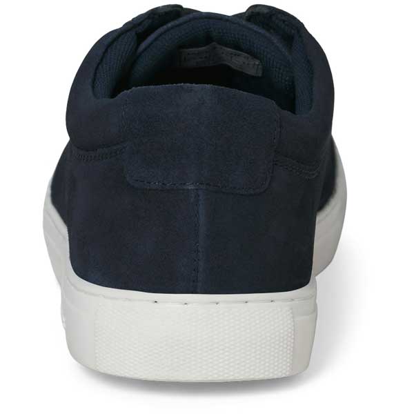 Soft Suede Trainers with Rubber Sole
