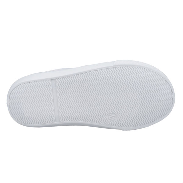 White GB School Plimsolls Small Fit