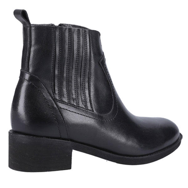 Georgie Smooth Leather Ankle Boots