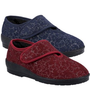 Geraldine Easy-Fit House Slippers