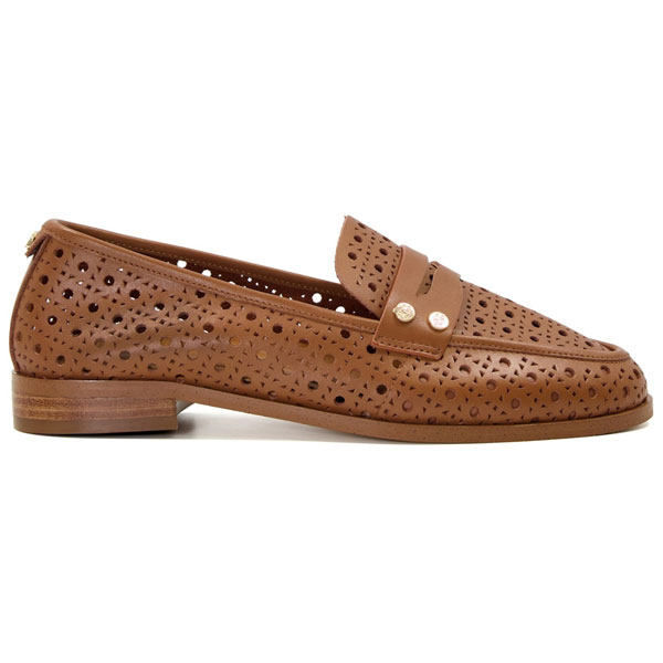 Glimmered Leather Footwear 