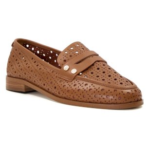 Glimmered Leather Footwear 