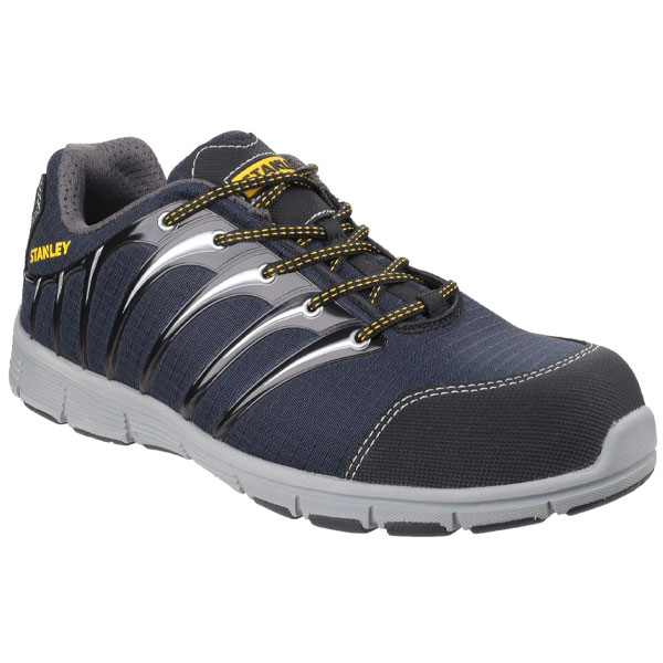 Globe Navy/Grey Trainer – S1P Safety with Sport-Inspired Comfort
