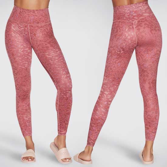 Go Sculpt Leopard Ladies High Waisted Legging