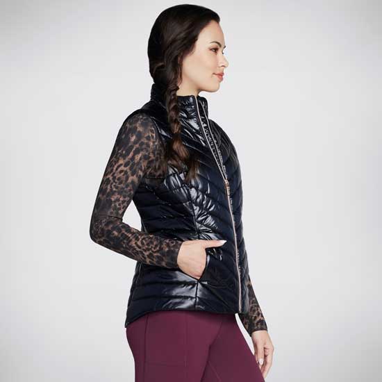 Lightweight Shine Vest with Go Shield Fabric