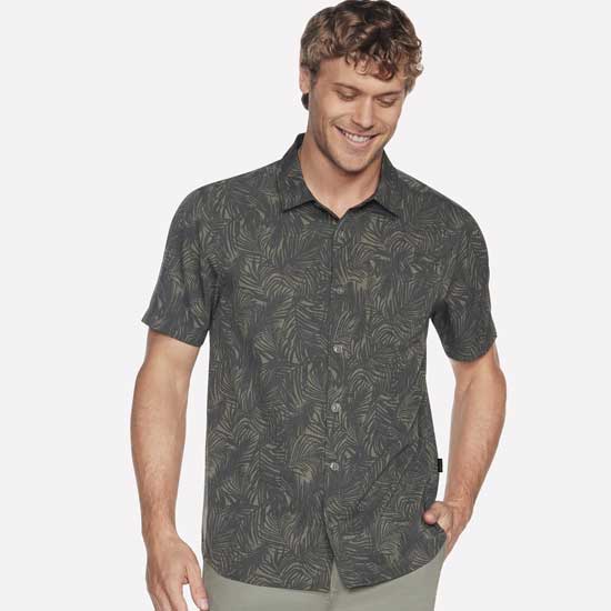 GO WALK Air Printed Short Sleeve Shirt