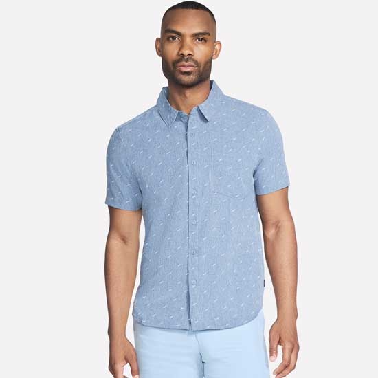 GO WALK Air Printed Short Sleeve Shirt