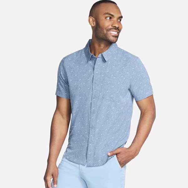 GO WALK Air Printed Short Sleeve Shirt