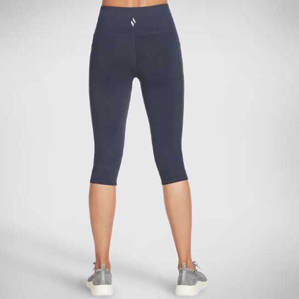 GOFLEX High-Waist Capri Leggings with Pockets