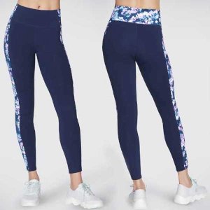 GOWALK Floral Active Legging for Ladies with Chafe-Free Seams