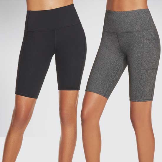 GOWALK Flexible Fit 10 Inch Training Shorts
