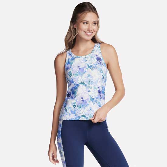 Skechers Go Walk Seascape Floral Tank Top for Women