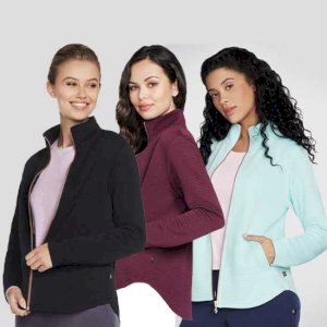 Women’s Shine Jacket with Kangaroo Pockets