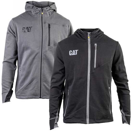 H2O Work Sweatshirt Contrast Zipper Pockets