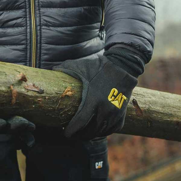 Heavy Duty Cotton Caterpillar Work Gloves
