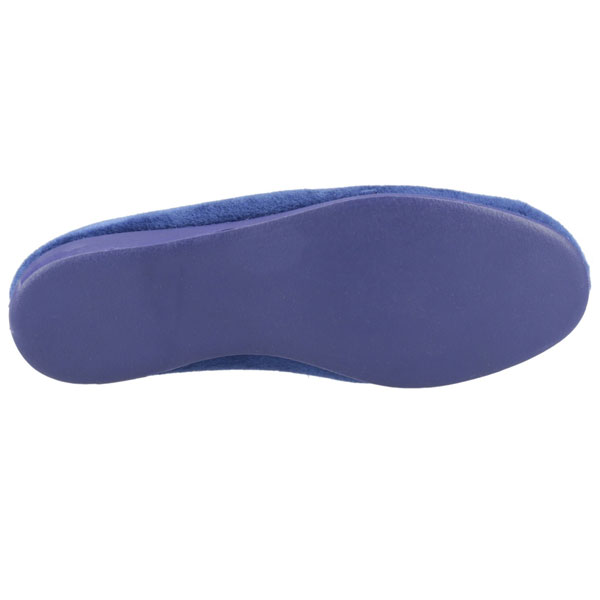 Helsinki Ladies Soft Stretch Velour Slippers
